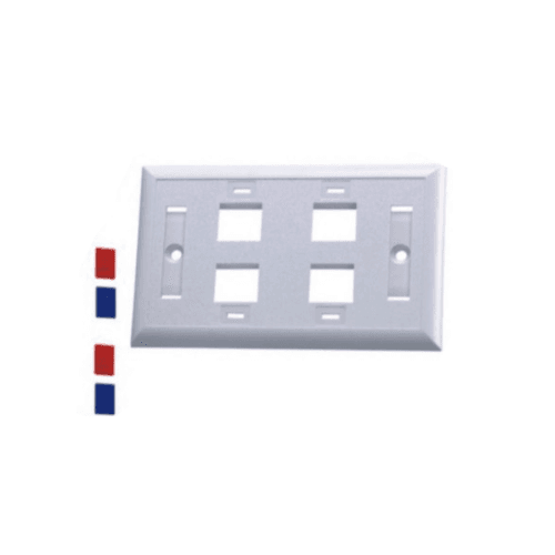 SAMM TECHNOLOGY | MT16760 – Faceplate 4 port