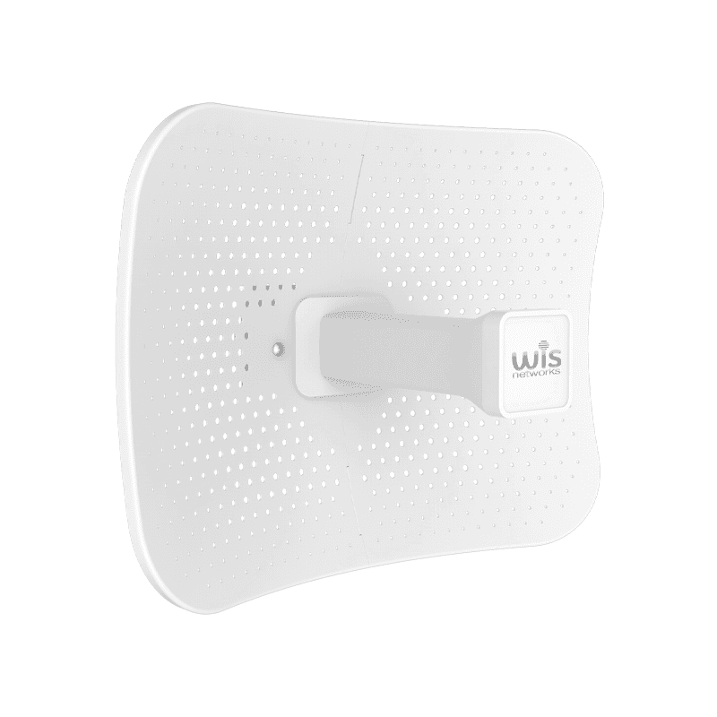 Wis Network | 5GHz ,2*2 MIMO, 867Mbps, 500mw, 1*1000M Ethernet 23dBi Dish,24V PassivePoE, 16kV ESD Protection, Rem