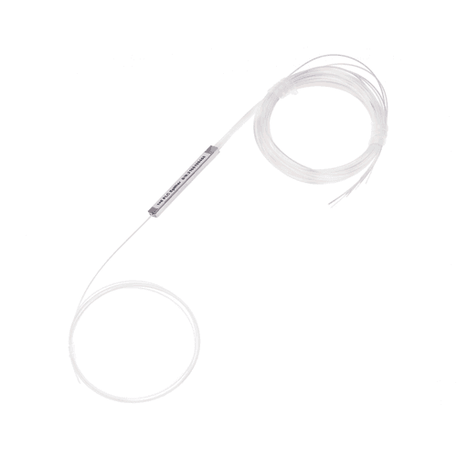 TS-FIBER | OPF-PLC1X8-NC0.9 – SPLITTER PLC 1X8 WITHOUT CONNECTOR, 0.9MM, 1.5 M WHITE