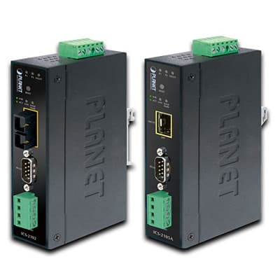 PLANET | ICS-2105A – Industrial RS-232/RS-422/RS-485 over 100Base-FX Media Converter