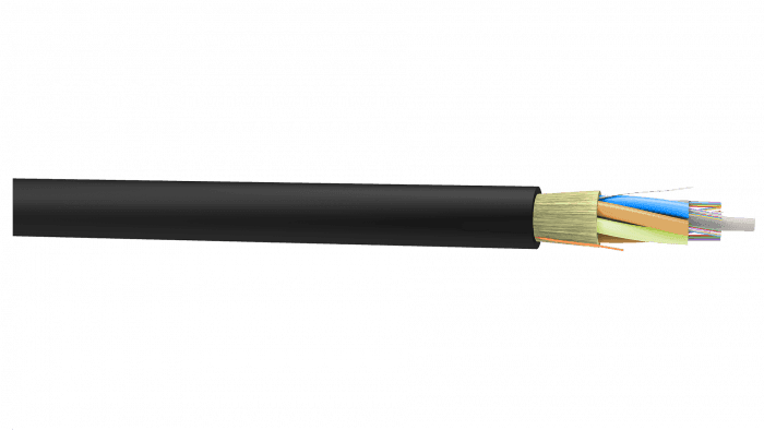 HENGTONG | 100M-ADSS-12B1.3 – CABLE FO ADSS 12 HILOS SM CHAQUETA SIMPLE SPAN 100