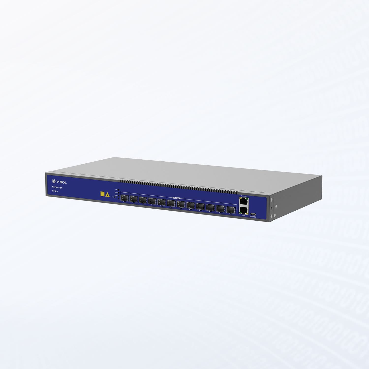 V3700-12X — 12 Ports 10G L3 Management Ethernet Switch, vista 2