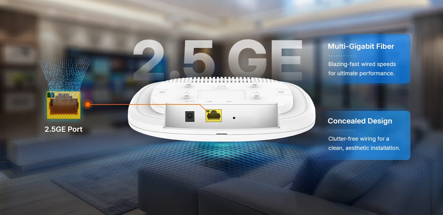 HG5063C-AX30-1Q Air — 2.5GbE(PoE, PD)+Wi-Fi 6 Router, vista 10