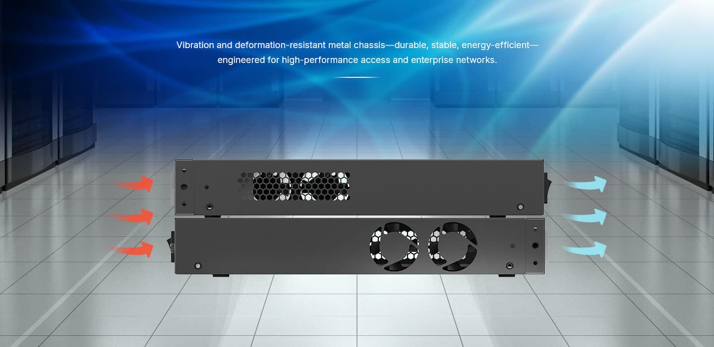 V3500-32G — L3 Managed 24-Port Gigabit Ethernet Switch, vista 9