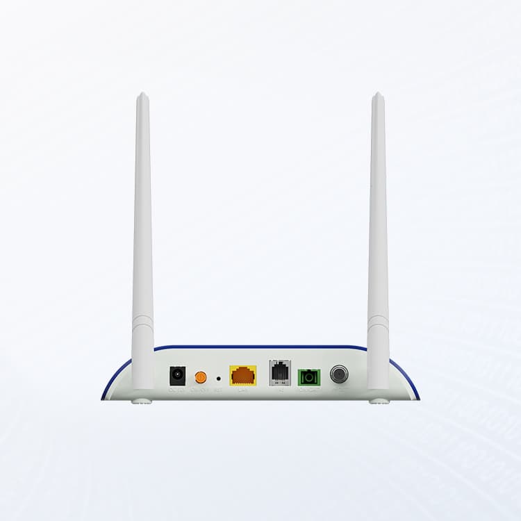 HG322WT — 1XPON+1GE+1POTS+Wi-Fi 4+CATV HGU ONT, vista 2