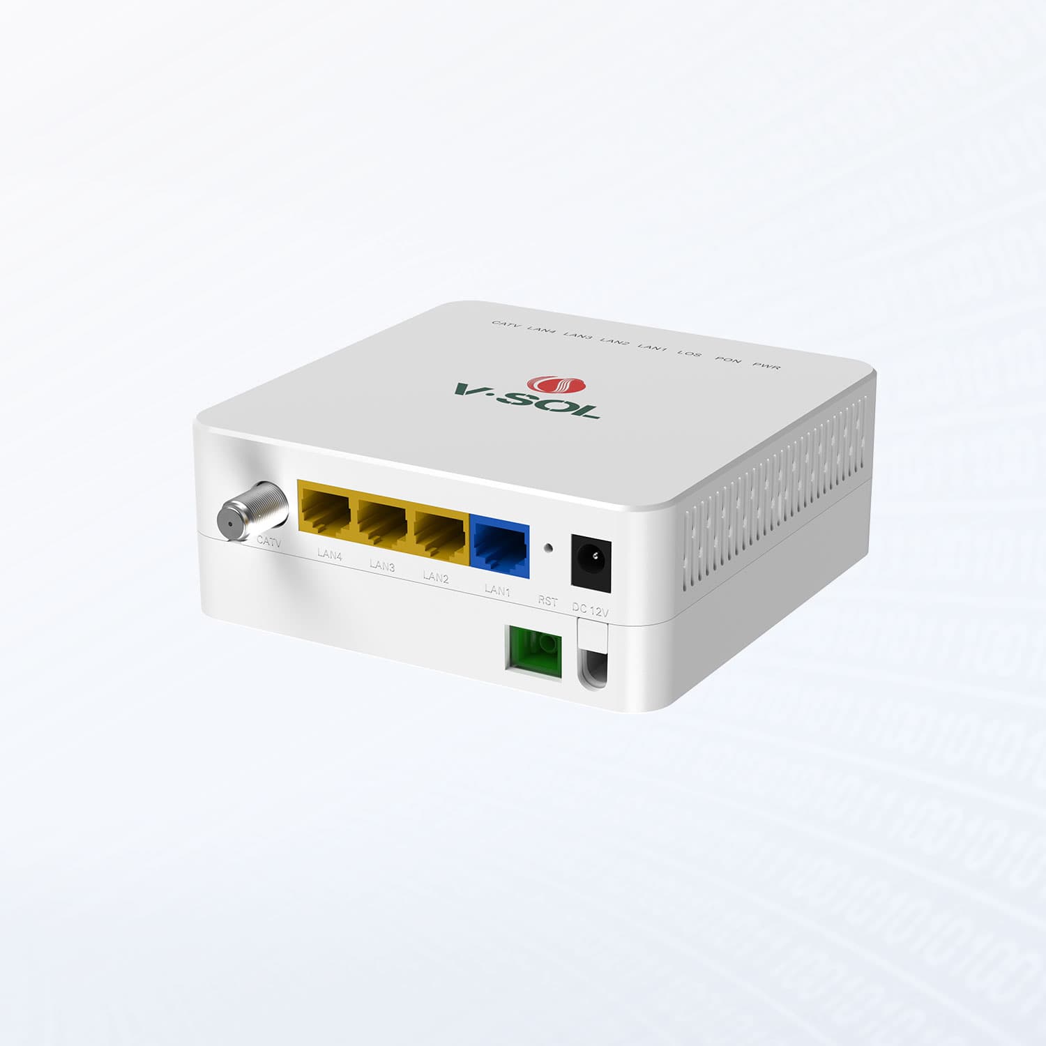 V2904QT-Z — 10G PON+2.5GbE+3GE+CATV SFU ONU, vista 2