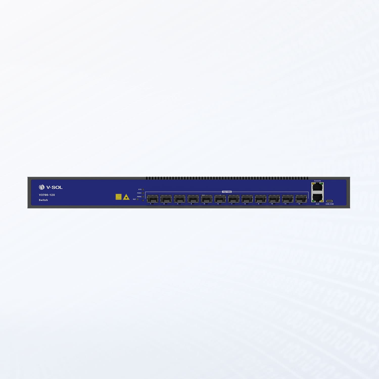 V3700-12X — 12 Ports 10G L3 Management Ethernet Switch, vista 4