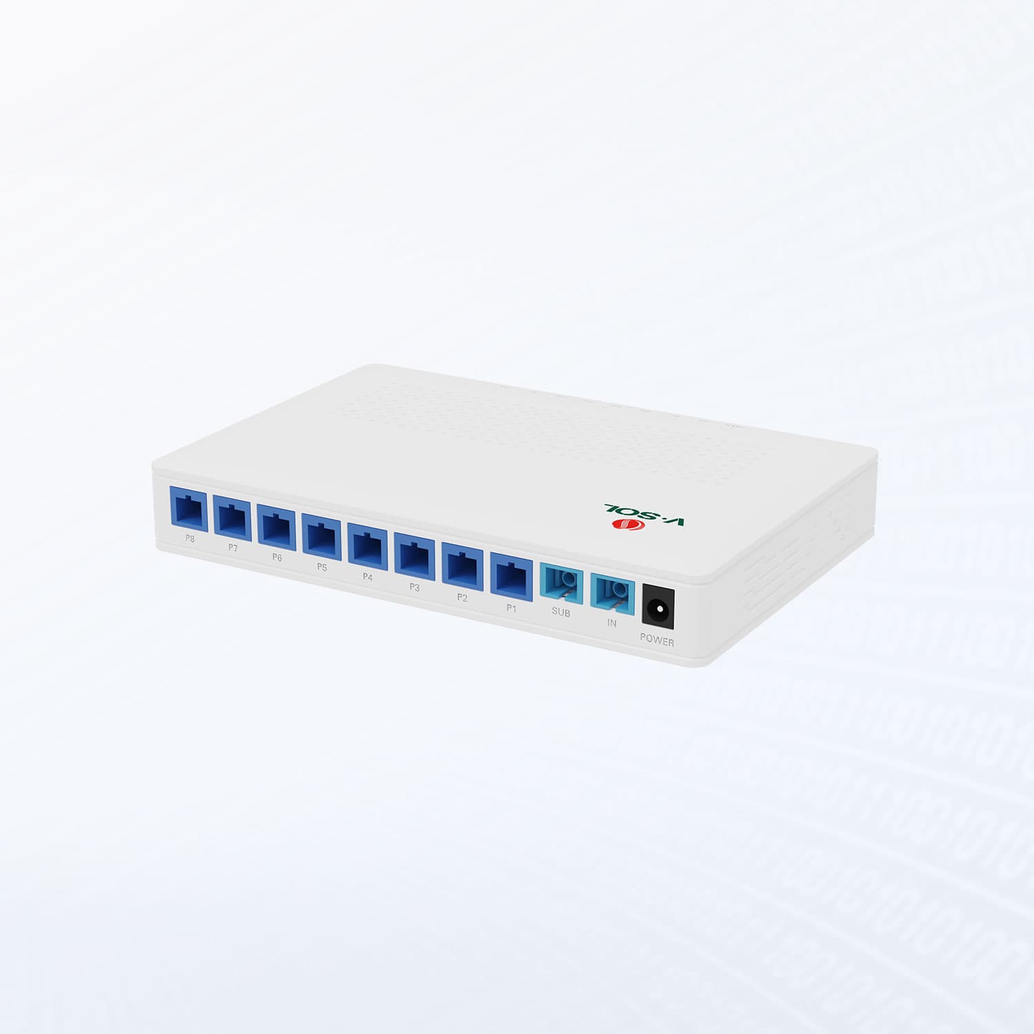 Serie V180XP — PoF Optical Power Splitter, vista 4