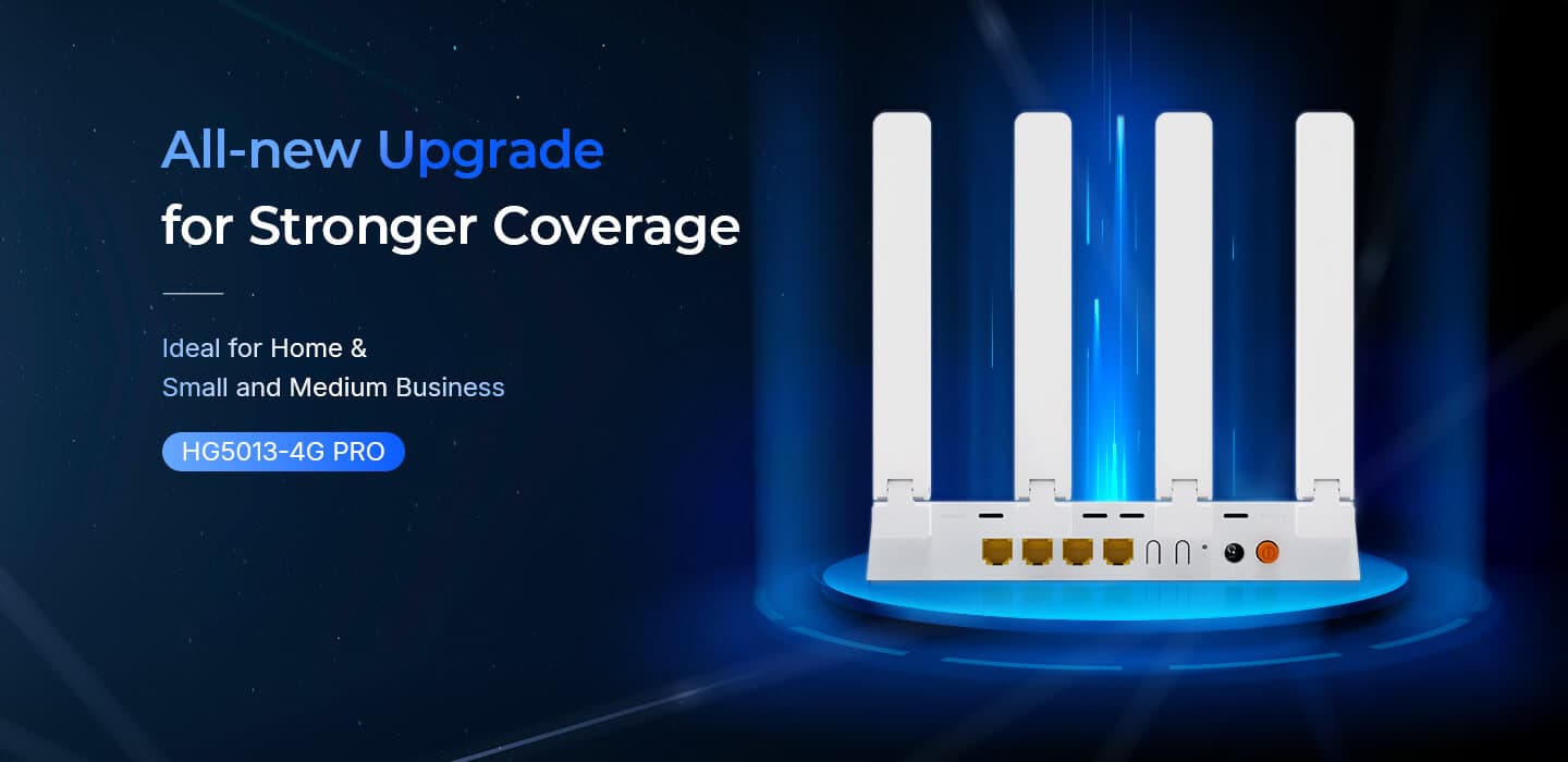 HG5013-4G PRO — 1GE WAN+3GE LAN+Wi-Fi 6 Router, vista 7