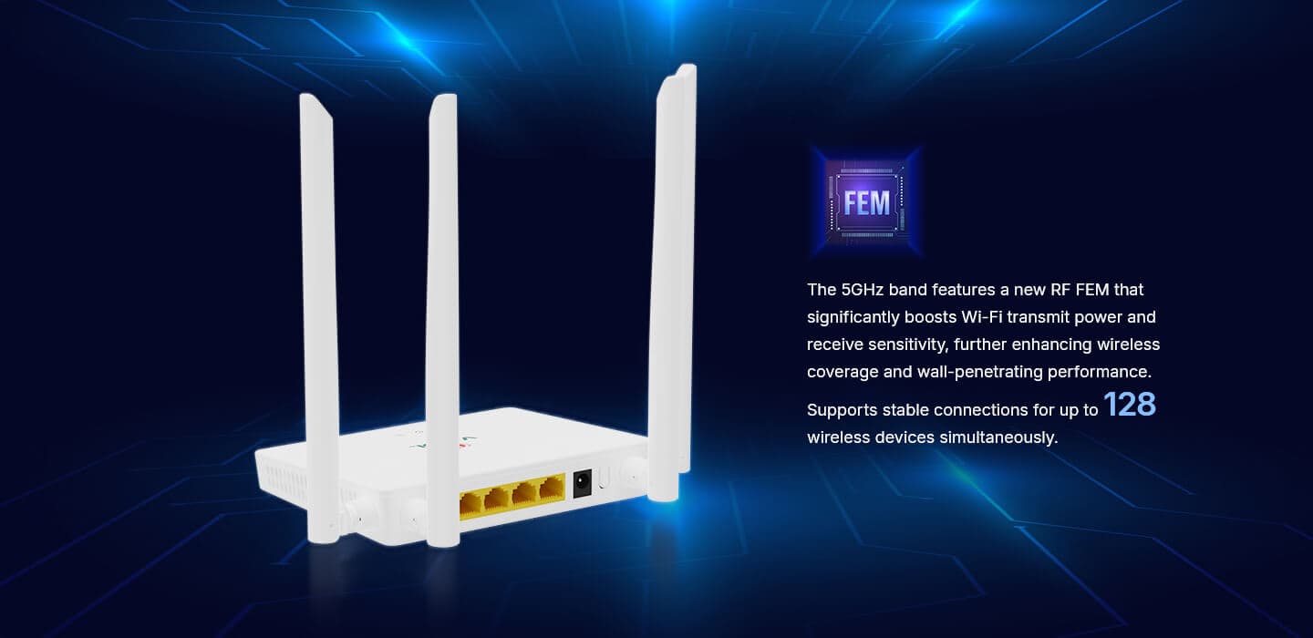 HG5012-AC — 1GE WAN+3GE LAN+Wi-Fi 5 Router, vista 9