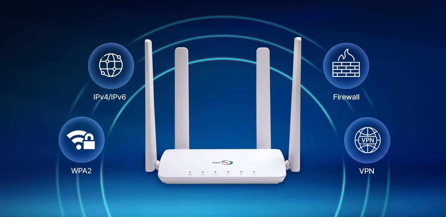 XMC1841m — High-performance LTE CAT4 CPE, vista 12