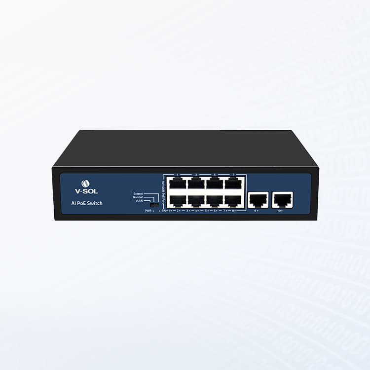 V10XX Series — Unmanaged POE Switch (V10XX Series), vista 5