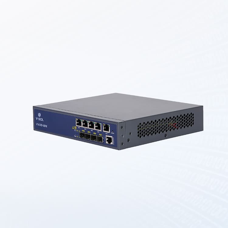 V1600D-MINI — MINI EPON OLT, vista 2