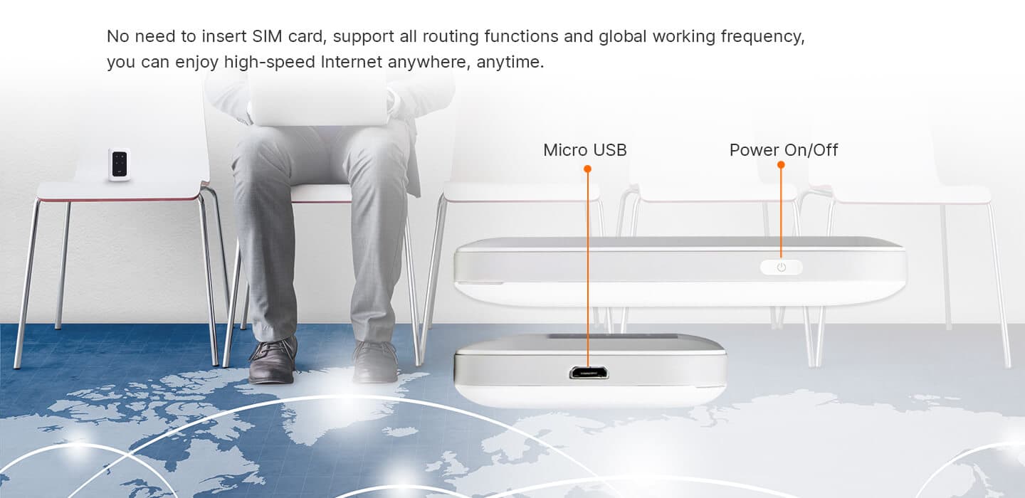 XMF1841 — LTE CAT4 MIFI, vista 6