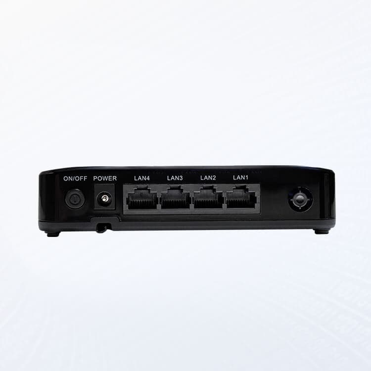 V2804Z-4G — 4GE ONU, vista 4