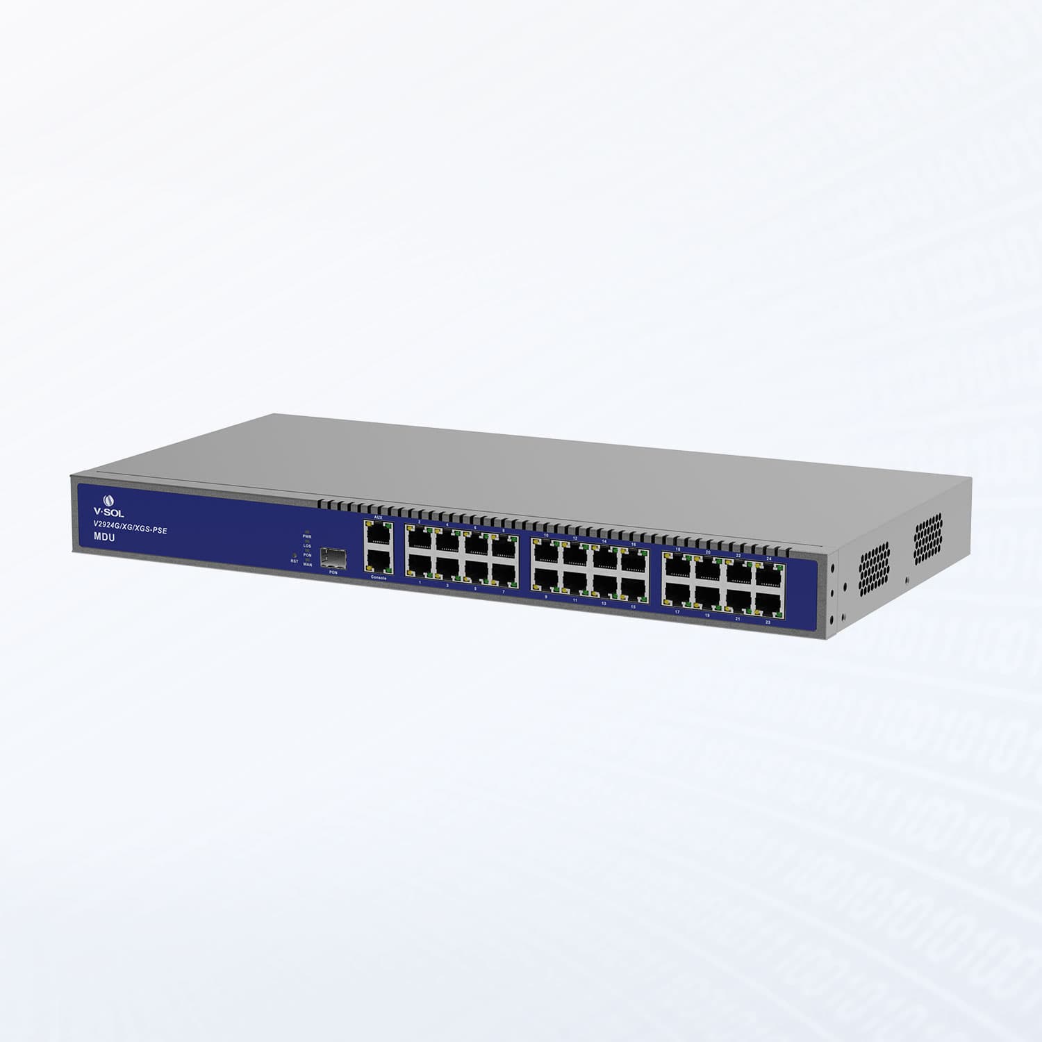 V2924G/XG/XGS(-PSE) — 1PON+24GE MDU, vista 2