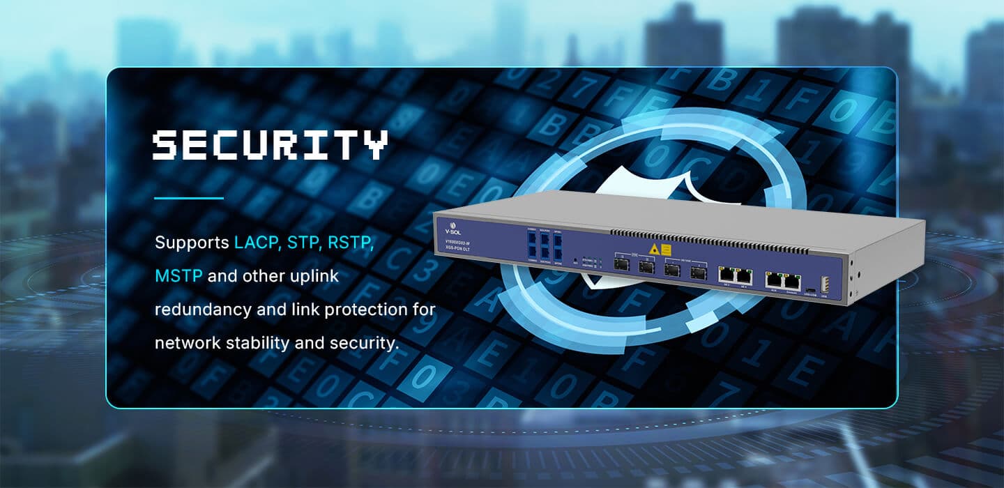 V1600XG02-W — 2 PON Port GPON/XG/XGS-PON OLT, vista 9