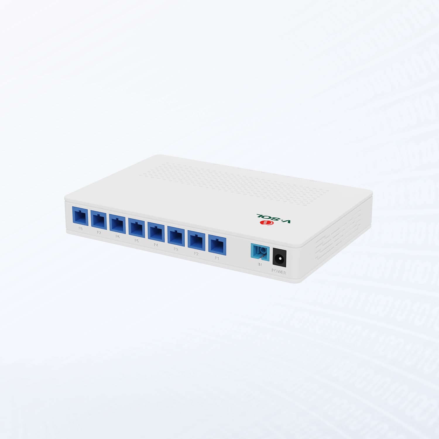 Serie V180XP — PoF Optical Power Splitter, vista 5