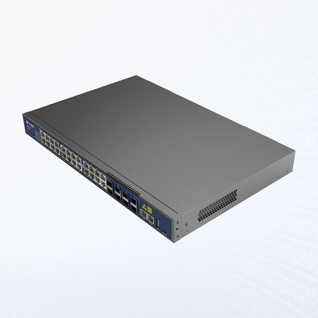 V3500-32G — L3 Managed 24-Port Gigabit Ethernet Switch, vista 2