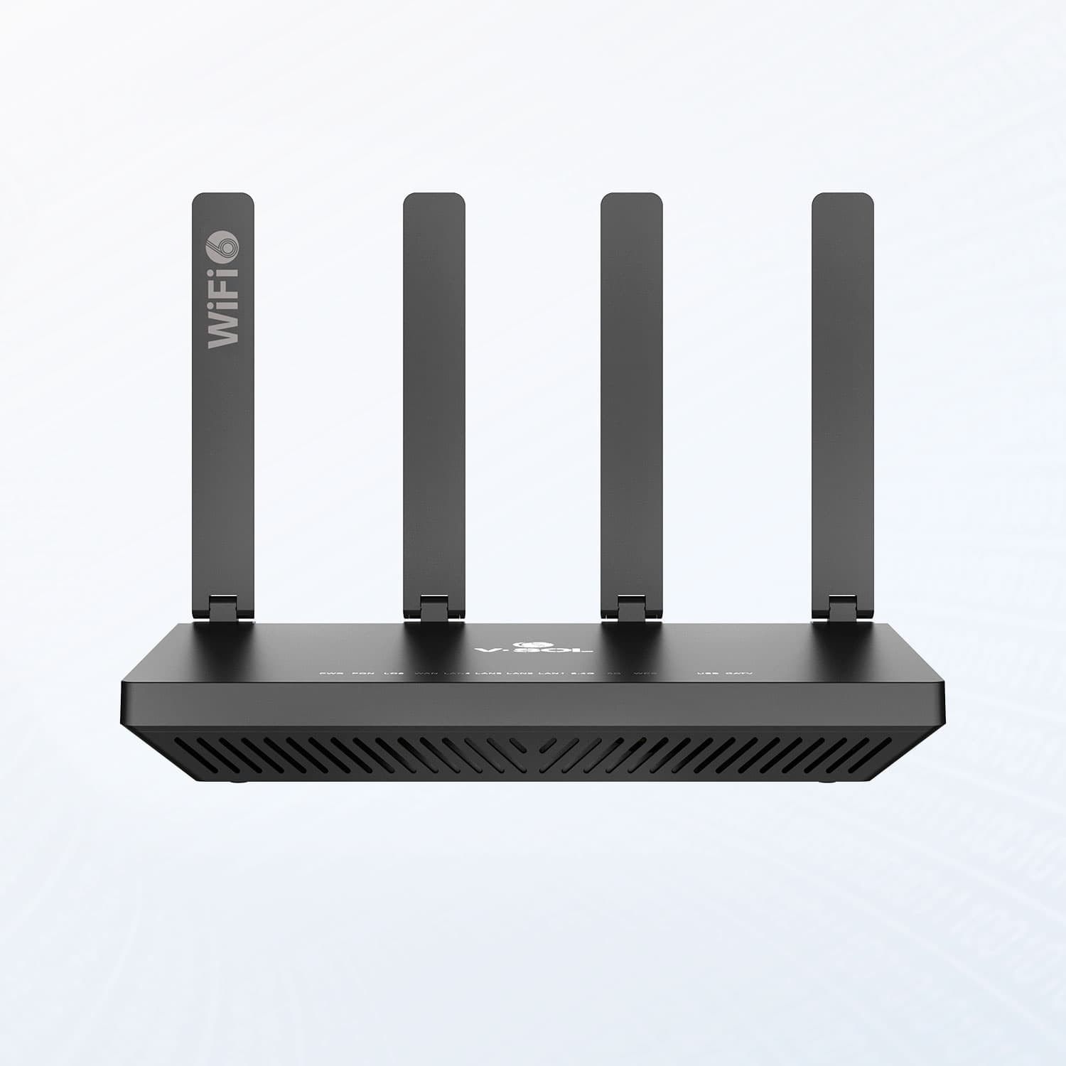 V2804AX15T — 1XPON+1GE(WAN/LAN)+3GE(LAN)+1USB3.0+CATV+Wi-Fi 6 HGU ONT, vista 3