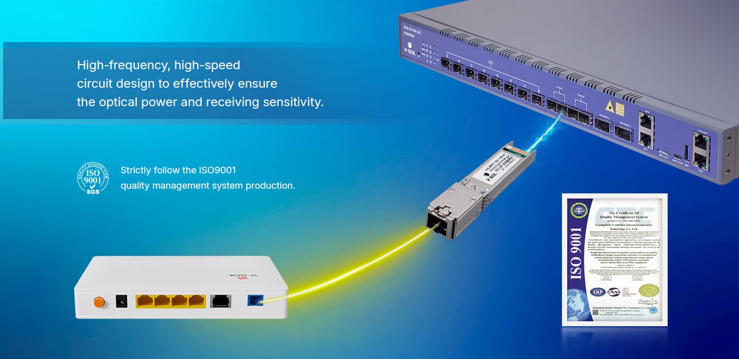 10G EPON OLT SFP+ PR40 Optical Module, vista 4
