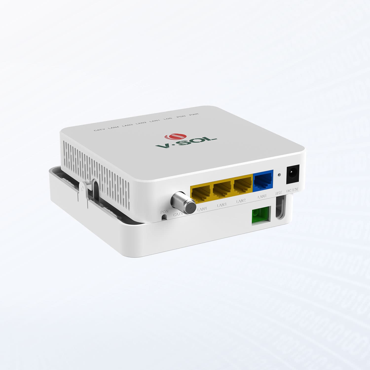 V2904QT-Z — 10G PON+2.5GbE+3GE+CATV SFU ONU, vista 5