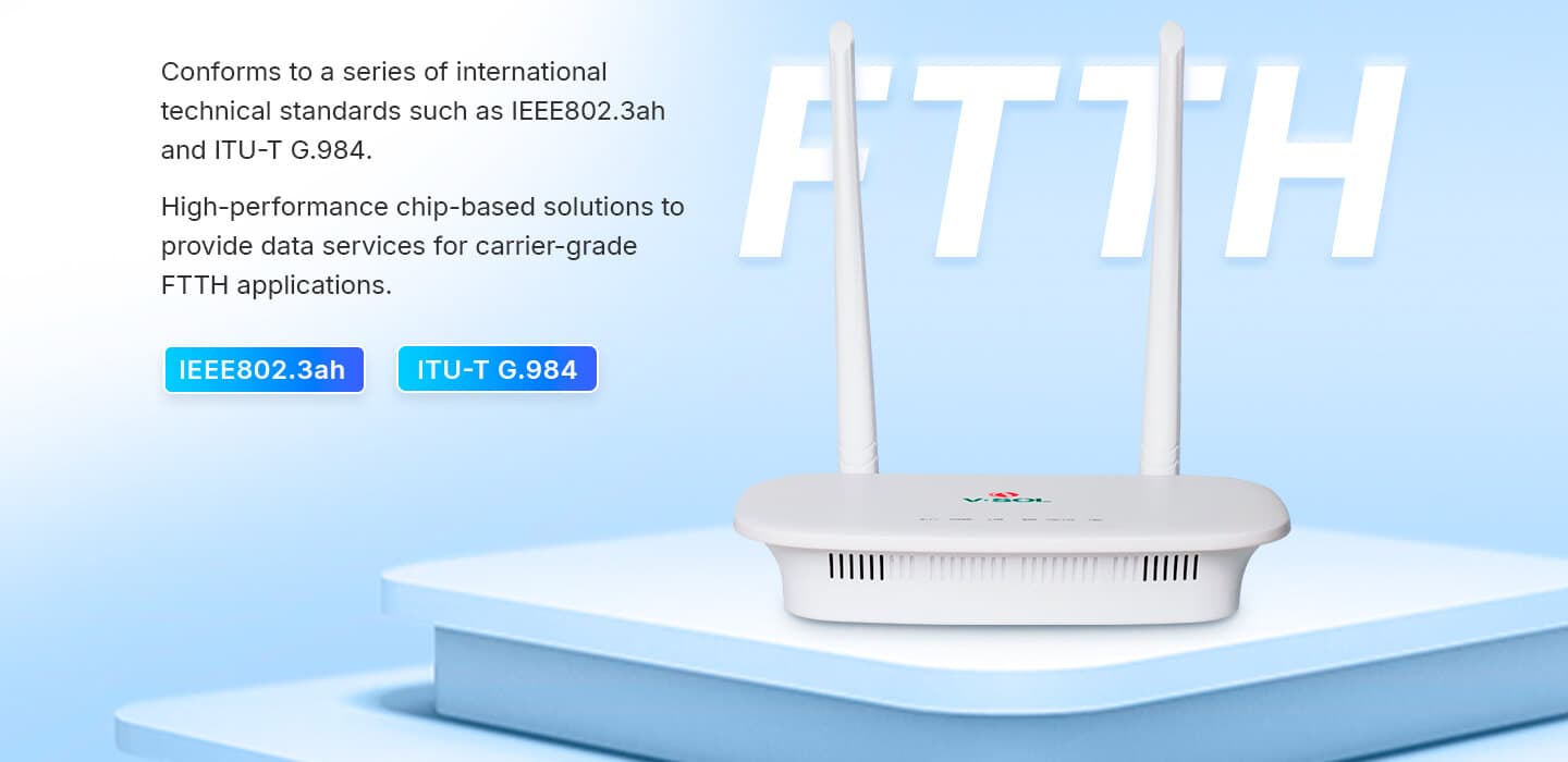 HG322RGW — 1GE+1POTS+Wi-Fi 4 HGU ONT, vista 8