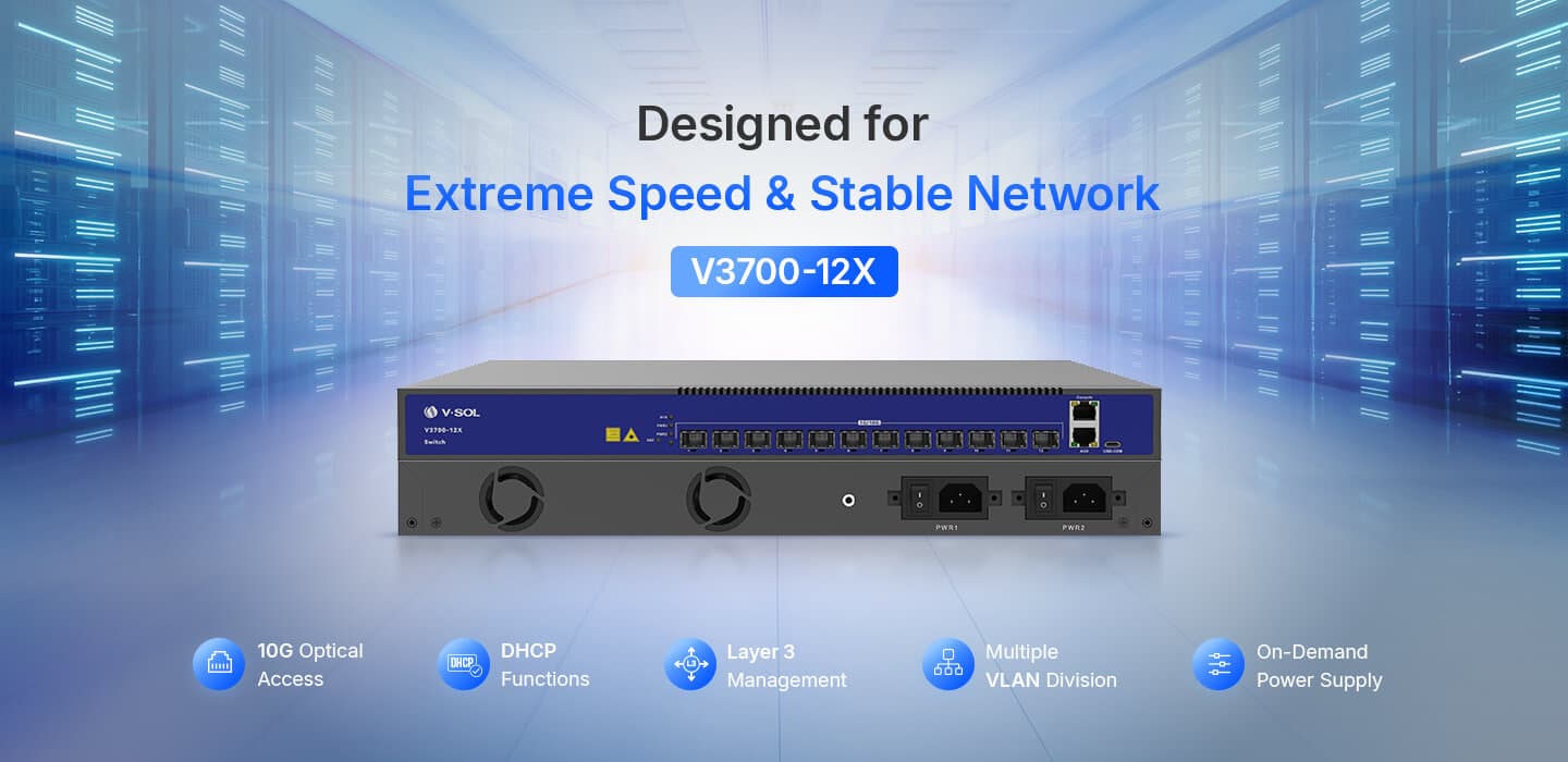 V3700-12X — 12 Ports 10G L3 Management Ethernet Switch, vista 7