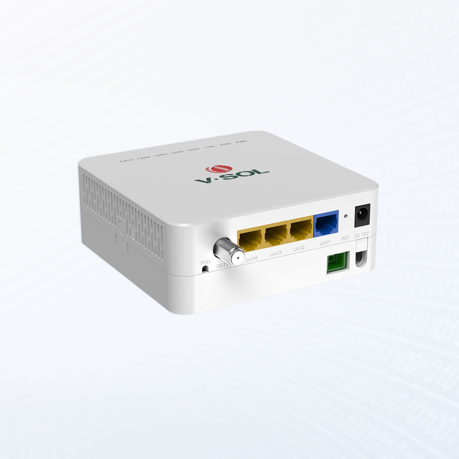 V2904QT-Z — 10G PON+2.5GbE+3GE+CATV SFU ONU, vista 3