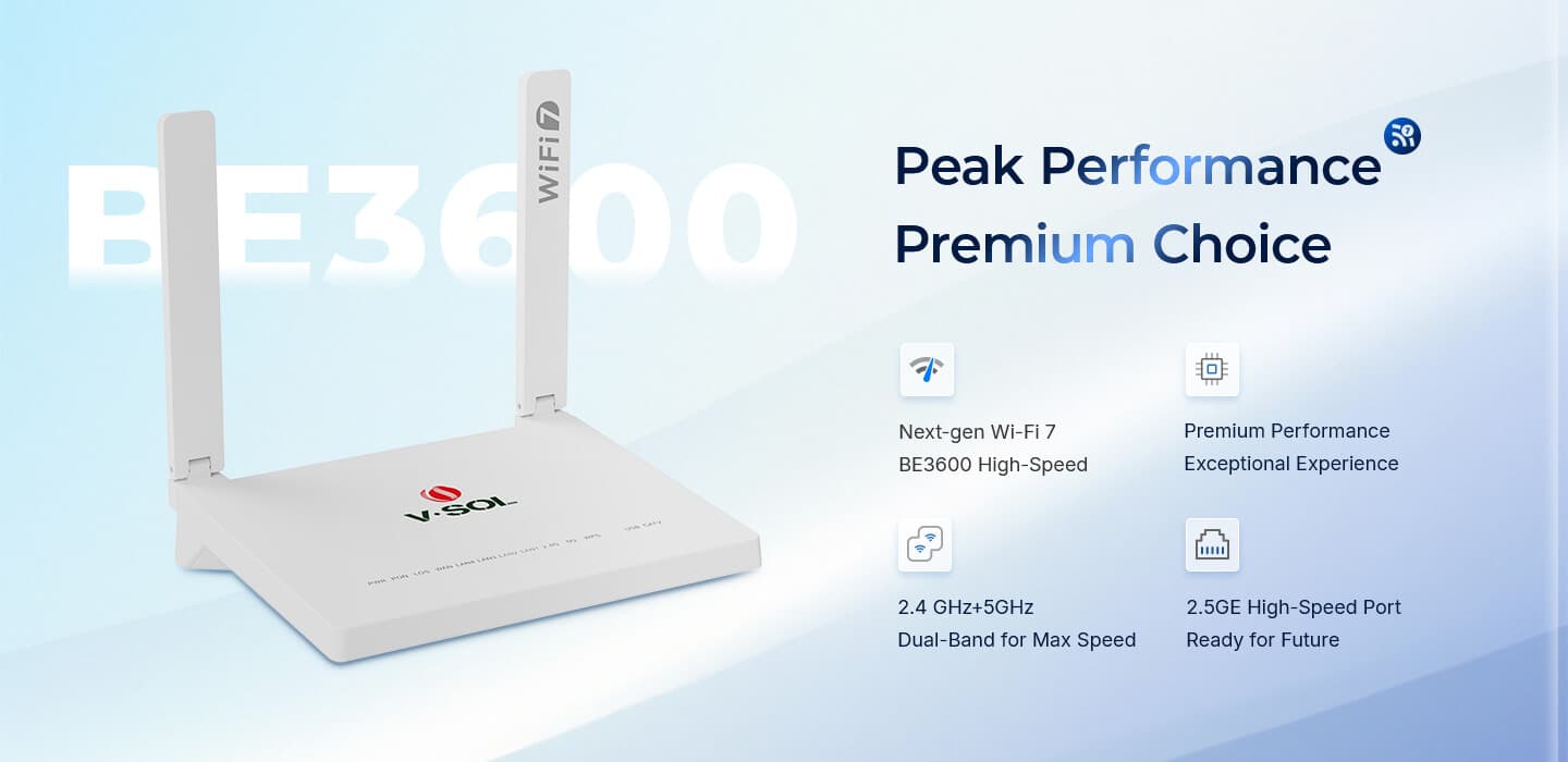 V2804BE36(T)-H — 1XPON+4LAN+1USB+Wi-Fi 7 HGU ONT, vista 7