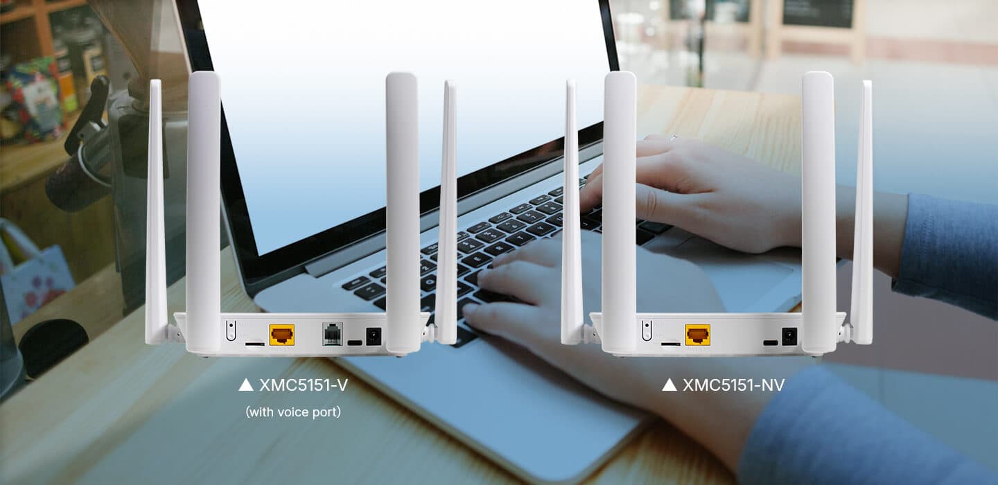 XMC5151-V — 5G Indoor CPE (with RJ11), vista 10