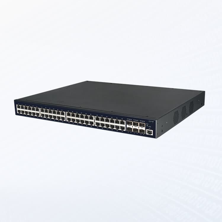 V3554-P — 48*GE(RJ45, POE)+6*10GE/GE(SFP+) Switch, vista 2