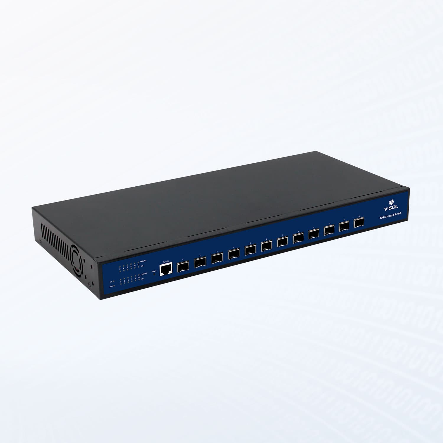 V3212 — L3 Management Ethernet Switch, vista 2