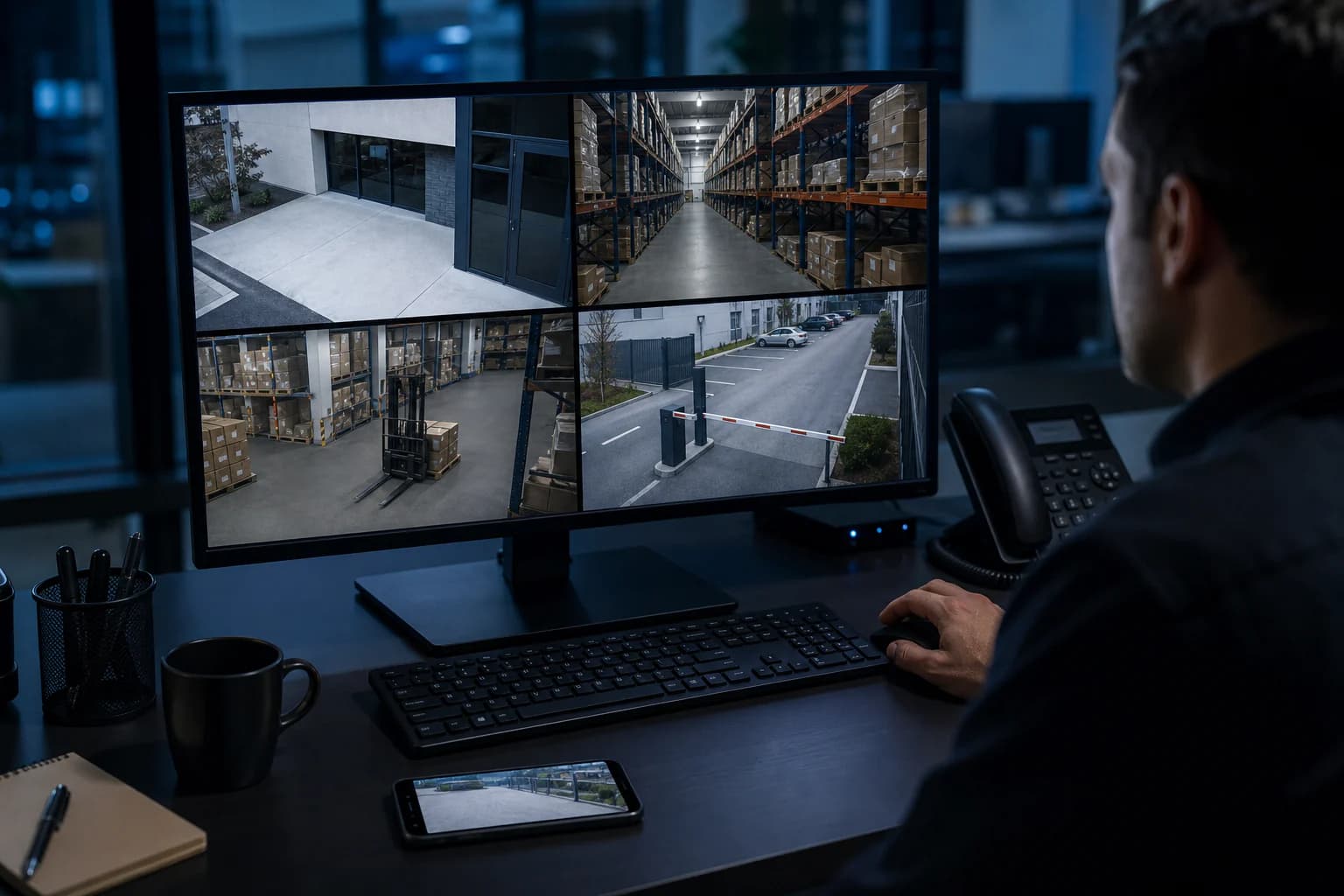 Monitoreo remoto para CCTV y videovigilancia